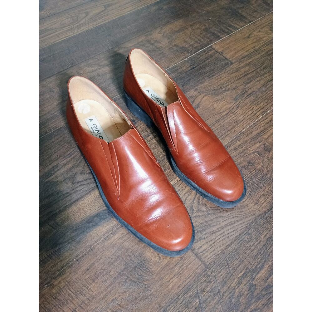 A. giannetti Heirloom Nostalgia Neutral Brown Quiet Luxury Old Money Loafers